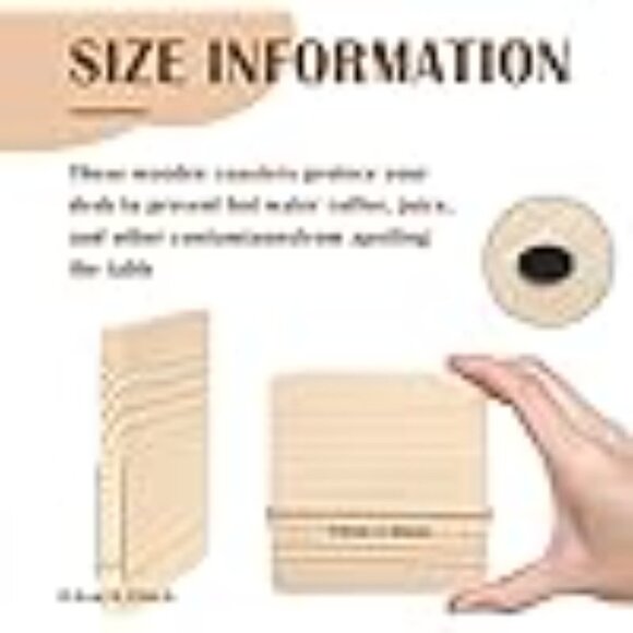 4" Wood Engraved Coasters. The Phoenix, Bird of Paradise, Shark, Tropical Island - Picture 8 of 8